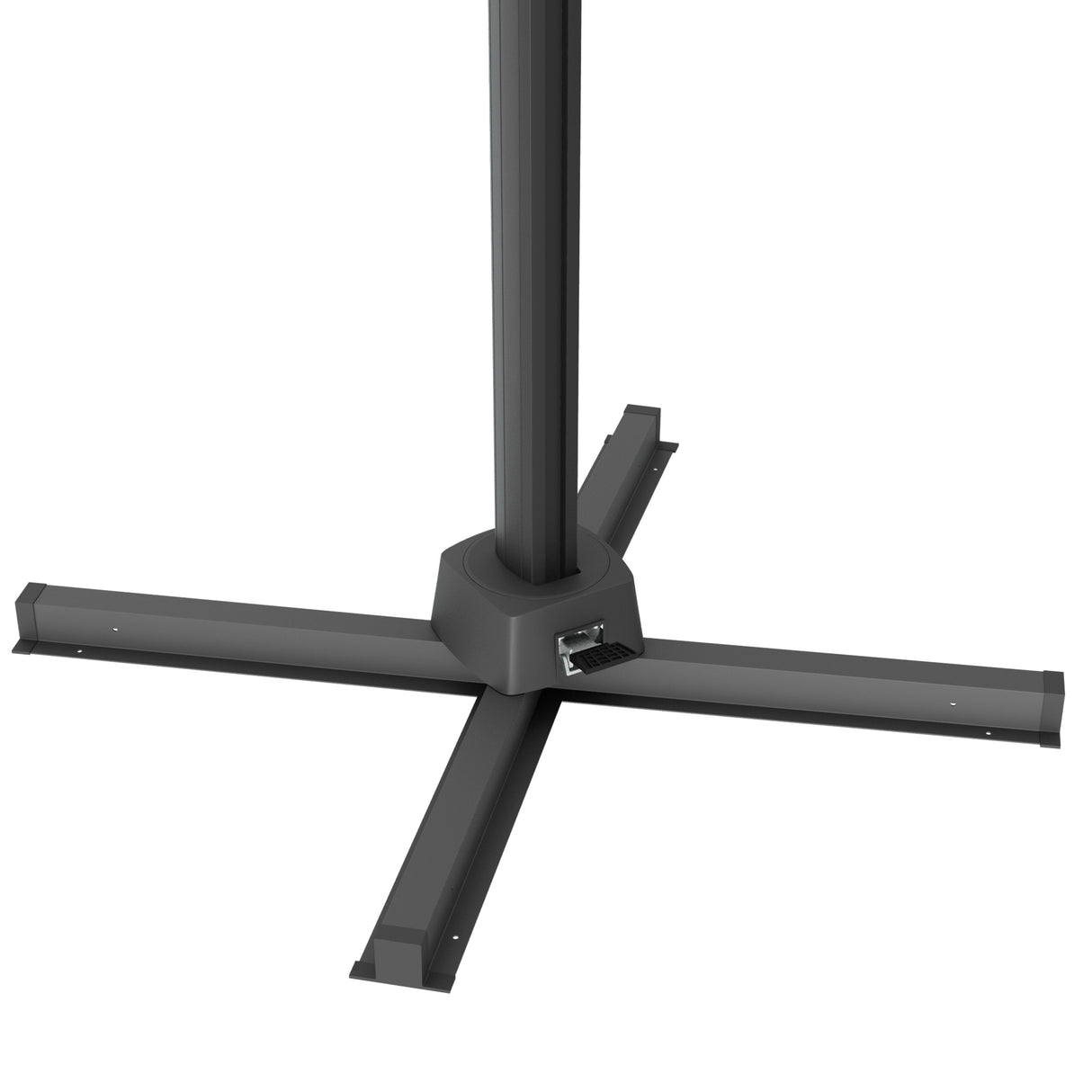 Patioslife Base Cruzada para Sombrilla de Brazo Lateral – Estabilidad Sólida y Duradera