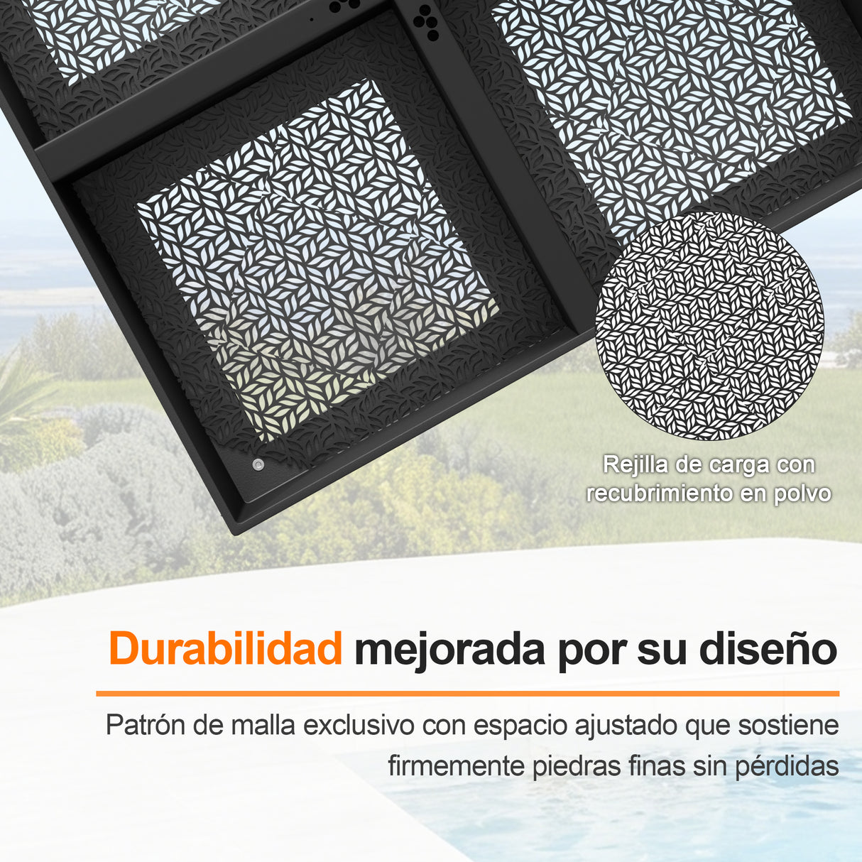 Patioslife Base Modular con Ruedas y Freno para Sombrilla Excéntrica Aegis