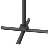 Patioslife Base Cruzada para Sombrilla de Brazo Lateral – Estabilidad Sólida y Duradera