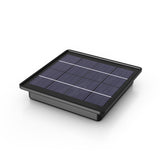 Patioslife Panel Solar para Sombrilla de Brazo Lateral – Iluminación LED Segura, Elegante y Sostenible