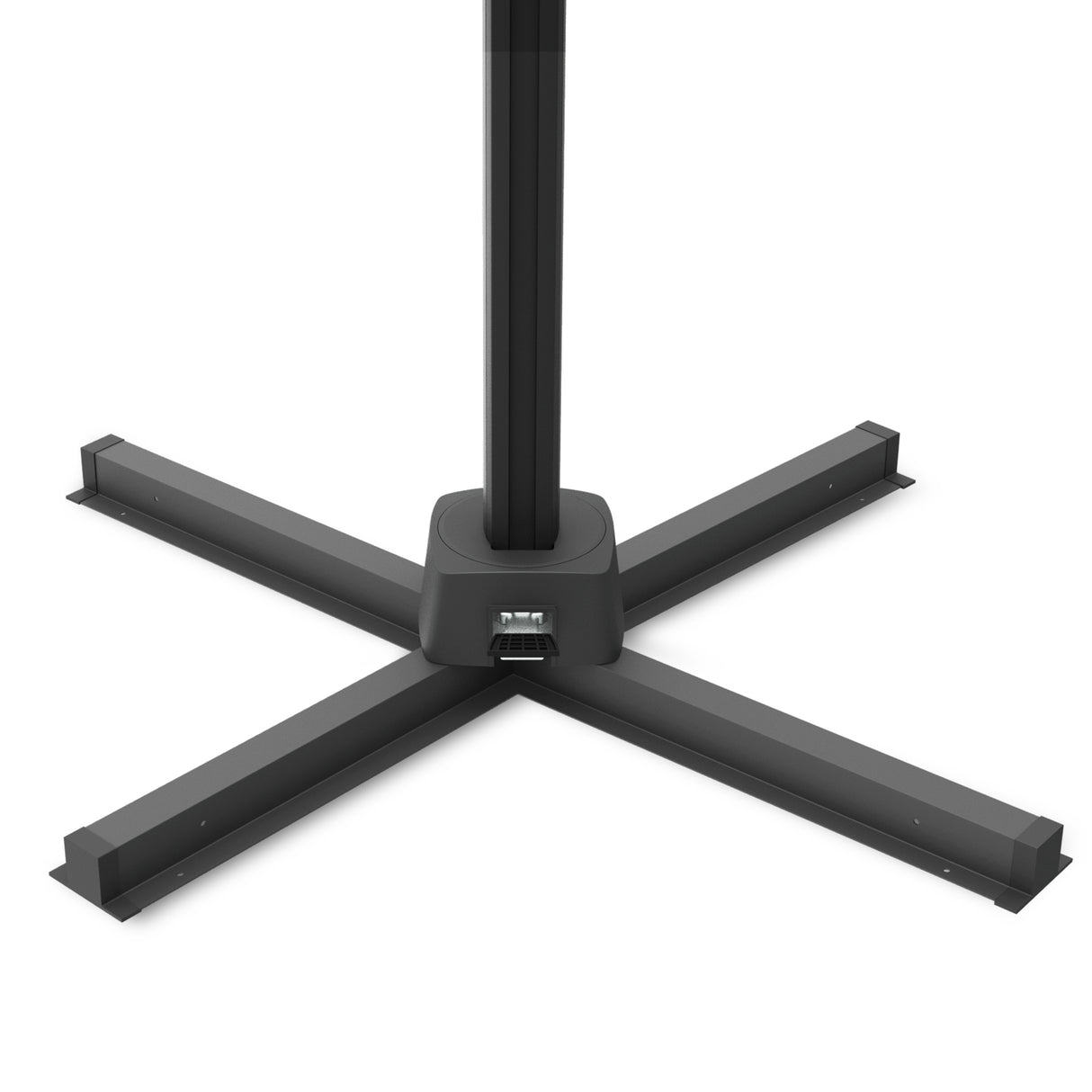 Patioslife Base Cruzada para Sombrilla de Brazo Lateral – Estabilidad Sólida y Duradera