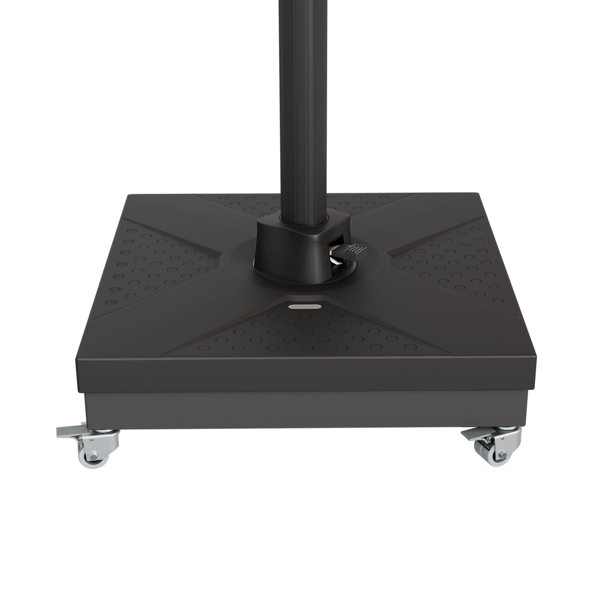 Patioslife Ruedas Giratorias de Acero Inoxidable para Base de Sombrilla – Movilidad Suave, Segura y Duradera