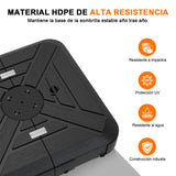 Patioslife Base Rellenable con Ruedas para Sombrilla y Parasol de Terraza