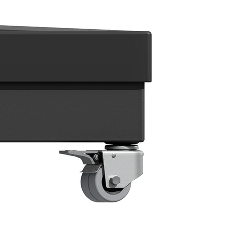 Patioslife Ruedas Giratorias de Acero Inoxidable para Base de Sombrilla – Movilidad Suave, Segura y Duradera