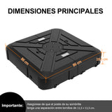 Patioslife Base Rellenable con Ruedas para Sombrilla y Parasol de Terraza