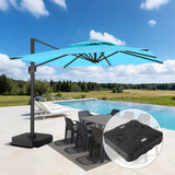 Patioslife Aegis Pro Sombrilla Excéntrica con Estructura de Aluminio para Jardín y Terraza