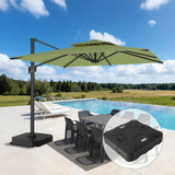 Patioslife Aegis Pro Sombrilla Excéntrica con Estructura de Aluminio para Jardín y Terraza