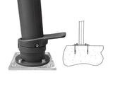 Kit de instalación para terraza de hormigón | Para sombrilla voladiza Patioslife Aegis