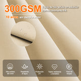 Patioslife Aegis Premium Parasol Excéntrico con LED Solar y Giro 360°