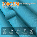 Patioslife Aegis Premium Parasol Excéntrico con LED Solar y Giro 360°