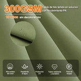 Patioslife Aegis Premium Parasol Excéntrico con LED Solar y Giro 360°