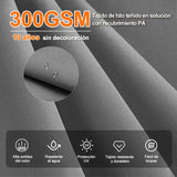 Patioslife Aegis Premium Parasol Excéntrico con LED Solar y Giro 360°
